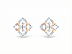 18K Gold & Diamond Women Stud Earring KRK40126E