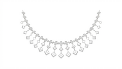 14K Gold & Diamond Choker NECKLACE SET KRA44176N