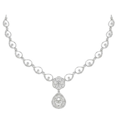 14K Gold & Diamond Dailywear Necklace Set KRH44047N