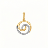 18K Gold & Diamond Pendant P6305FYD0015