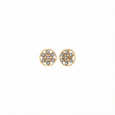 18K Gold & Diamond Women Engagement Earring KER-19