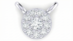 18K Gold & Diamond Round Mangalsutra For Women KRA90148