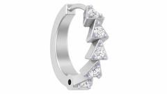 18K Gold & Diamond Nose Ring KRC80309