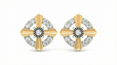 18K Gold & Diamond Women Stud Earring KRA40012E