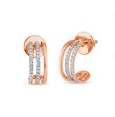 18K Gold & Diamond Women Earring ES6689RYD0003