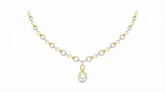 14K Gold & Diamond Lightweight Necklace Set KRH44128N