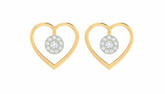 18K Gold & Diamond Women Stud Earring KRA40159E