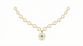 14K Gold & Diamond Dailywear Necklace Set KRB44095N-A