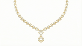 14K Gold & Diamond Dailywear Necklace Set KRB44083N-A