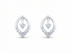 18K Gold & Diamond Women Stud Earring KRK30032