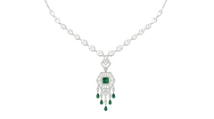 14K Gold & Diamond Dailywear Necklace Set KRI44021NR