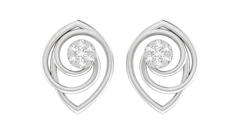 18K Gold & Diamond Women Stud Earring KRA40164E