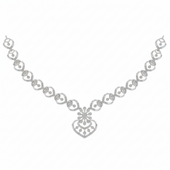 14K Gold & Diamond Dailywear Necklace Set KRH44042N