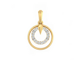 18K Gold & Diamond Dailywear Pendant KSK101
