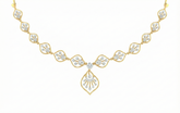 14K Gold & Diamond Lightweight Necklace Set KRB44116N