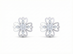 18K Gold & Diamond Women Stud Earring KRK40127E