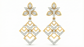 14K Gold & Diamond Women Engagement Earring KRA44176E