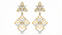 14K Gold & Diamond Women Engagement Earring KRA44176E