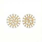 18K Gold & Diamond Engagement Earring For Women PER-289