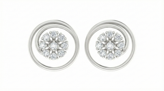 18K Gold & Diamond Women Stud Earring KRA40154E