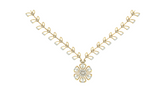 14K Gold & Diamond Dailywear Necklace Set KRB44078N-A