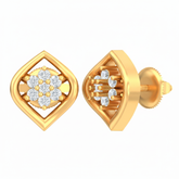 18K Gold & Diamond Women Stud Earring KRB40050E
