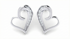 18K Gold & Diamond Women Stud Earring KRA40144E