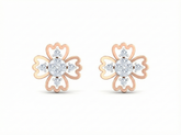 18K Gold & Diamond Women Stud Earring KRK40127E