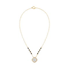 Gold & Diamond Modern Beaded Mangalsutra For Women KRC50178
