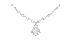 14K Gold & Diamond Dailywear Necklace Set KRB44104N-A