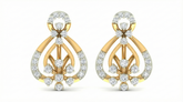 18K Gold & Diamond Women Earring KRA40179E