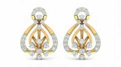 18K Gold & Diamond Women Earring KRA40179E