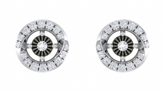 सोना और हीरा महिलाओं के स्टड ईयरिंग KRC40716E