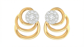 18K Gold & Diamond Women Stud Earring KRA40157E