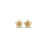 18K Gold & Diamond Earring For Women PER-73