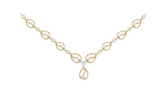 14K Gold & Diamond Lightweight Necklace Set KRI44012N