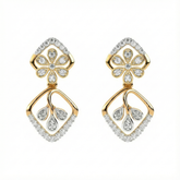 14K Gold & Diamond Women Dangler Earring KRH44126E