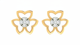 18K Gold & Diamond Women Stud Earring KRA40137E