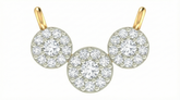 18K Gold & Diamond Round Mangalsutra For Women KRA90149