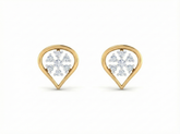 18K Gold & Diamond Women Stud Earring KRK30036