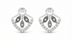 18K Gold & Diamond Women Stud Earring KRA40022E