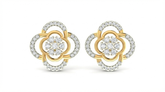 18K Gold & Diamond Women Engagement Earring KRA40170E