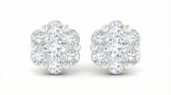 18K Gold & Diamond Women Stud Earring KRA40101E