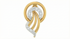 18K Gold & Diamond Dailywear PENDANT SET KRA40134P