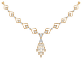 14K Gold & Diamond Dailywear Necklace Set KRB44100N