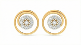 18K Gold & Diamond Women Stud Earring KRA40154E