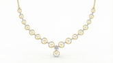 14K Gold & Diamond Lightweight Necklace Set KRB44056N-A
