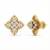 18K Gold & Diamond Women Engagement Earring KRB40057E