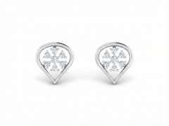 18K Gold & Diamond Women Stud Earring KRK30036