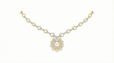 14K Gold & Diamond Dailywear Necklace Set KRB44109N-A